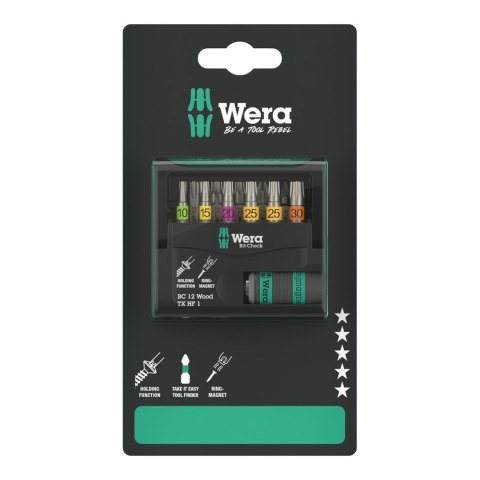 Zestaw bitów Bit-Check 12 Wood TX HF 1 SB, 12cz. Zestaw bitów Bit-Check 12 Wood TX HF 1 SB, 12cz.