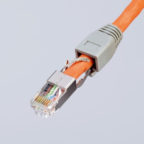 Knipex 97 51 13 zaciskarka kablowa Narzędzie do zaciskania Czarny, Niebieski, Czerwony