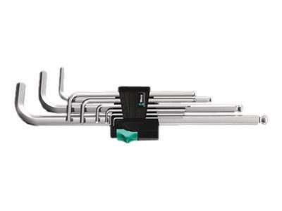Wera 950/9 Hex-Plus 1 Zestaw kluczy imbusowych w kształcie litery L Metryczny 9 szt. Wera 950/9 Hex-Plus 1 Zestaw kluczy imbusowych w kształcie litery L Metryczny 9 szt.