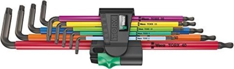 Zestaw kluczy trzpieniowych Torx 967/9 TX XL MULTIC TX8-TX40 Zestaw kluczy trzpieniowych Torx 967/9 TX XL MULTIC TX8-TX40