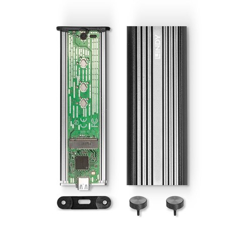Lindy Gehäuse für M.2 - M.2 NVMe Card USB 3.2 Lindy Gehäuse für M.2 - M.2 NVMe Card USB 3.2