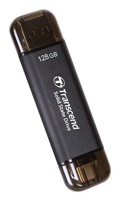 Transcend ESD310C Technologia Thunderbolt 128 GB USB Type-A / USB Type-C USB 3.2 Gen 2x2 Czarny Transcend ESD310C Technologia Thunderbolt 128 GB USB Type-A / USB Type-C USB 3.2 Gen 2x2 Czarny