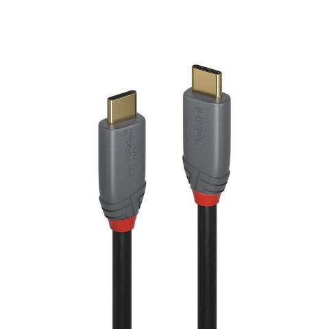 Lindy 36901 kabel USB 1 m USB C Czarny, Szary Lindy 36901 kabel USB 1 m USB C Czarny, Szary