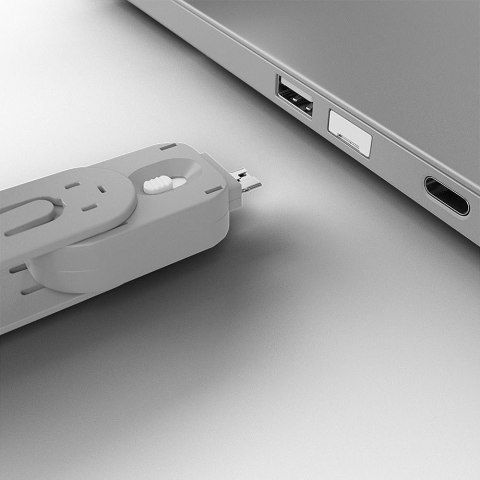 Lindy 40454 bloker portów Blokada portu + klucz USB Typu-A Biały Kopolimer akrylonitrylo-butadieno-styrenowy (ABS) 5 szt.