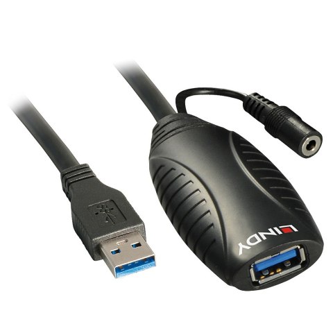 Lindy 43099 kabel USB USB 3.2 Gen 1 (3.1 Gen 1) 15 m USB A Czarny Lindy 43099 kabel USB USB 3.2 Gen 1 (3.1 Gen 1) 15 m USB A Czarny