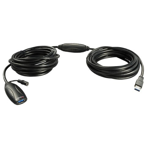Lindy 43099 kabel USB USB 3.2 Gen 1 (3.1 Gen 1) 15 m USB A Czarny Lindy 43099 kabel USB USB 3.2 Gen 1 (3.1 Gen 1) 15 m USB A Czarny
