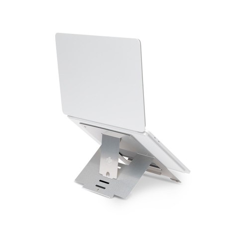 Podstawa R-Go Tools R-Go Laptopständer 10"-22" Max.5KG Riser verstellbar sidabrinis