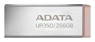 ADATA UR350 pamięć USB 256 GB USB Typu-A 3.2 Gen 1 (3.1 Gen 1) Brązowy, Stal nierdzewna