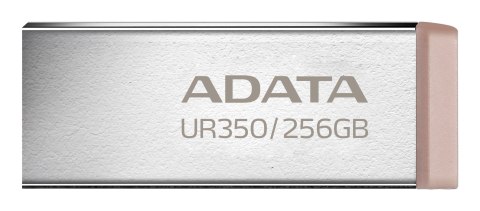 ADATA UR350 pamięć USB 256 GB USB Typu-A 3.2 Gen 1 (3.1 Gen 1) Brązowy, Stal nierdzewna