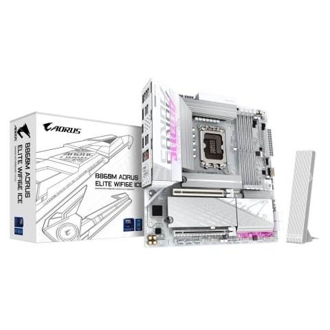 Płyta główna MB B860 S1851 MATX/B860M A ELT WF6E ICE GIGABYTE Płyta główna MB B860 S1851 MATX/B860M A ELT WF6E ICE GIGABYTE