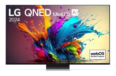 TV SET LCD 65 cali 4K model 65QNED91T3A marki LG