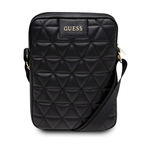 Guess Quilted Tablet Bag - Torba na notebooka / tablet 10" (czarny) Guess Quilted Tablet Bag - Torba na notebooka / tablet 10" (czarny)