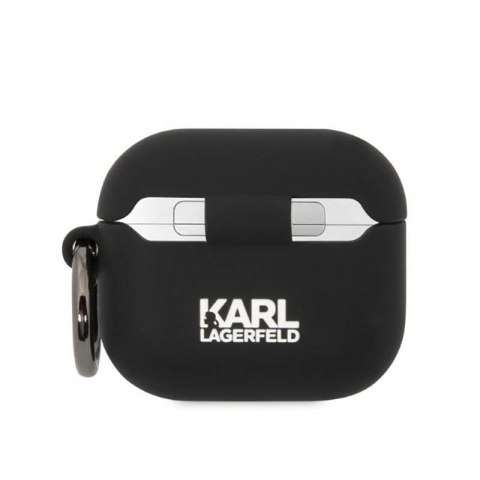 Karl Lagerfeld Silicone NFT Karl Head 3D - Etui AirPods 3 (czarny) Karl Lagerfeld Silicone NFT Karl Head 3D - Etui AirPods 3 (czarny)