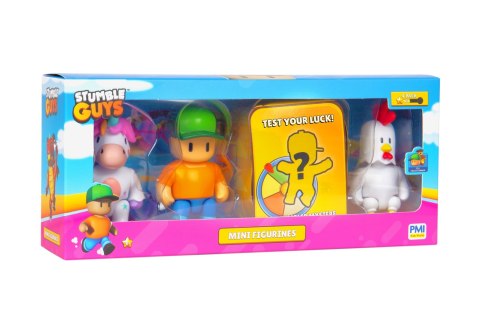 STUMBLE GUYS - MINI FIGURKI- ZESTAW 4 FIGUREK VER.B STUMBLE GUYS - MINI FIGURKI- ZESTAW 4 FIGUREK VER.B