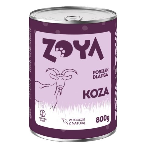 ZOYA Koza - puszka - Karma mokra dla psów - 800g ZOYA Koza - puszka - Karma mokra dla psów - 800g