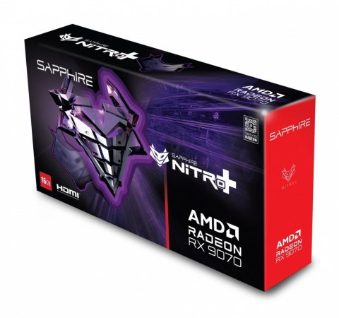Karta graficzna Radeon RX 9070 NITRO+ 16GB OC GDDR6 256bit 2DP/2HDMI
