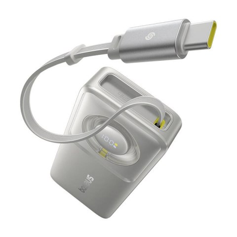 Powerbank Baseus OS Free2Pull 10000mAh 30W +kabel (szary) Powerbank Baseus OS Free2Pull 10000mAh 30W +kabel (szary)