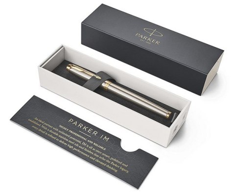 Pióro Parker IM Brushed Metal GT 1931649 z etui Pióro Parker IM Brushed Metal GT 1931649 z etui