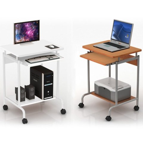 TECHLY BIURKO KOMPUTEROWE MAŁE 600X450 NA KÓŁKACH TECHLY BIURKO KOMPUTEROWE MAŁE 600X450 NA KÓŁKACH