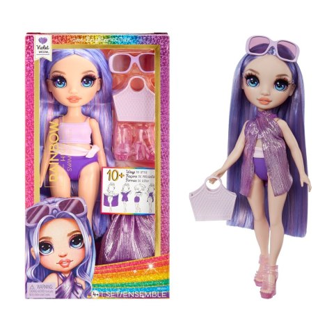 Rainbow High Swim & Style Fashion Doll- Violet (Purple) Rainbow High Swim & Style Fashion Doll- Violet (Purple)