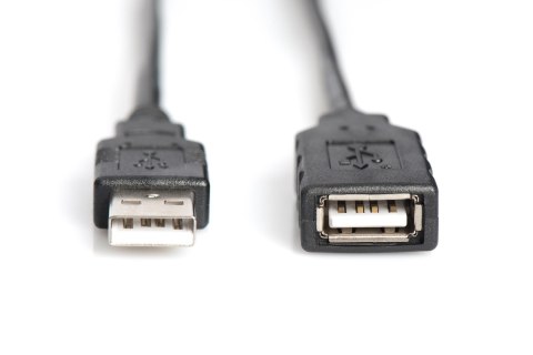 Kabel DIGITUS DA-73101 (USB M - USB F; 15m; kolor czarny) Kabel DIGITUS DA-73101 (USB M - USB F; 15m; kolor czarny)