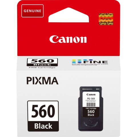 Tusz Canon czarny PG-560=PG560=3713C001, 180 str.,7,5 ml Tusz Canon czarny PG-560=PG560=3713C001, 180 str.,7,5 ml