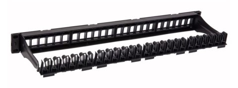Patch Panel 24p Keystone UTP z 4 wyjmowanymi sekcjami po 6 portów