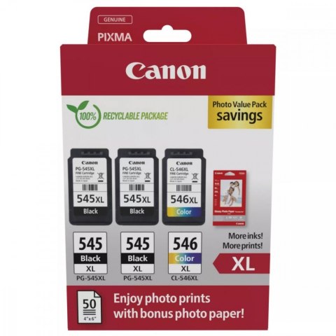 Multipack PG-545XLx2/CL-546XL Photo Value 8286B015 Multipack PG-545XLx2/CL-546XL Photo Value 8286B015