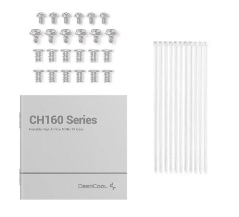 Obudowa DeepCool CH160 MESH WH Obudowa DeepCool CH160 MESH WH