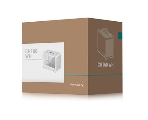 Obudowa DeepCool CH160 MESH WH Obudowa DeepCool CH160 MESH WH