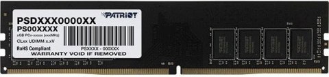 Patriot Signature Series DDR4 8GB (1 x 8GB) 3200MT/s UDIMM Single PSD48G32002 Patriot Signature Series DDR4 8GB (1 x 8GB) 3200MT/s UDIMM Single PSD48G32002