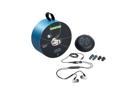 Shure SE215DYCL+UNI-EFS - Słuchawki douszne AONIC215 z pojedynczym przetwornikiem i kablem 3.5mm (przezroczyste) Shure SE215DYCL+UNI-EFS - Słuchawki douszne AONIC215 z pojedynczym przetwornikiem i kablem 3.5mm (przezroczyste)