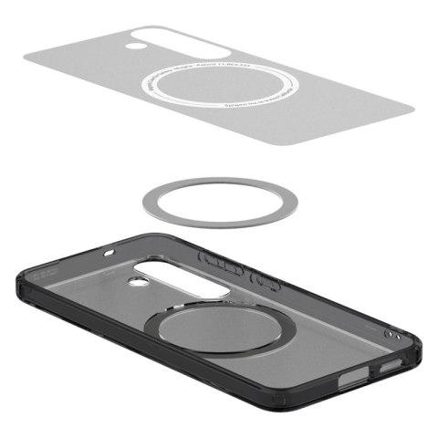 Spigen Ultra Hybrid Mag MagSafe - Etui do Samsung Galaxy S25 (Frost Black)