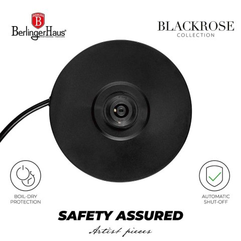 CZAJNIK ELEKTRYCZNY 1L BERLINGER HAUS BH-9478 BLACK ROSE