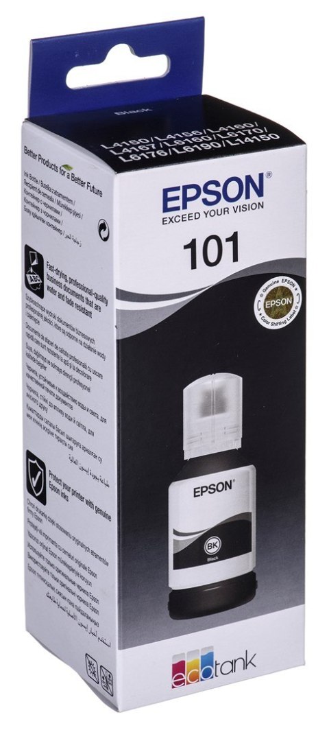 EPSON Tusz 101 Black T03V14A=C13T03V14A EPSON Tusz 101 Black T03V14A=C13T03V14A