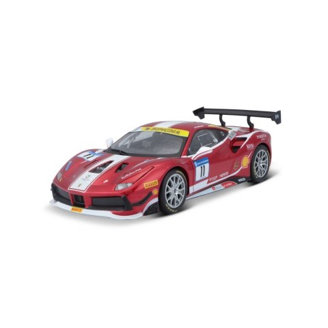 BBURAGO Ferrari 488 Challenge Model samochodu sportowego Wstępnie zmontowany 1:24