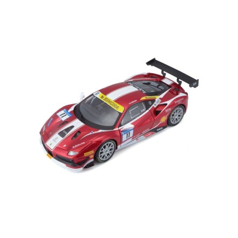 BBURAGO Ferrari 488 Challenge Model samochodu sportowego Wstępnie zmontowany 1:24
