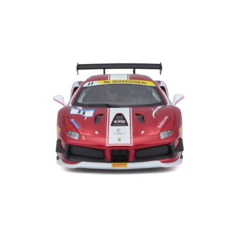 BBURAGO Ferrari 488 Challenge Model samochodu sportowego Wstępnie zmontowany 1:24