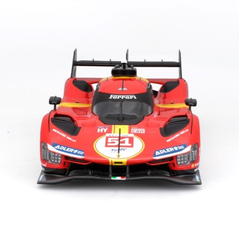 BBURAGO Ferrari 499P LMH (2023) Model samochodu sportowego Wstępnie zmontowany 1:24