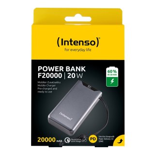 Intenso 7332054 bank mocy Litowo-polimerowy (LiPo) 20000 mAh Szary