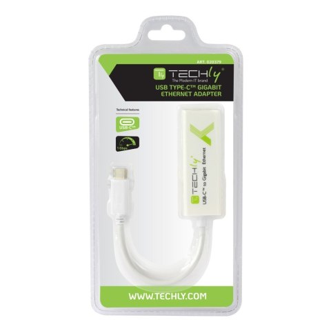 TECHLY KARTA SIECIOWA ADAPTER USB-C 3.1 NA RJ45 GI TECHLY KARTA SIECIOWA ADAPTER USB-C 3.1 NA RJ45 GI