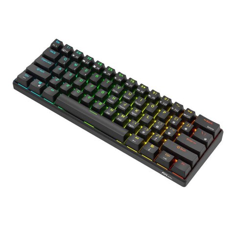 Klawiatura mechaniczna Royal Kludge RK61 RGB, brown switch (czarna) Klawiatura mechaniczna Royal Kludge RK61 RGB, brown switch (czarna)
