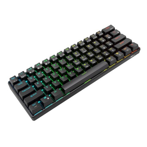 Klawiatura mechaniczna Royal Kludge RK61 RGB, brown switch (czarna) Klawiatura mechaniczna Royal Kludge RK61 RGB, brown switch (czarna)