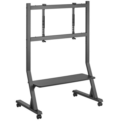 Stojak mobilny TV 45-90" do 60kg regulowany półka AV