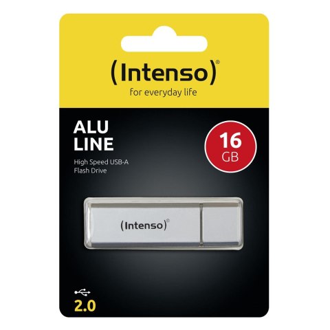 Intenso Alu Line pamięć USB 16 GB USB Typu-A 2.0 Srebrny Intenso Alu Line pamięć USB 16 GB USB Typu-A 2.0 Srebrny