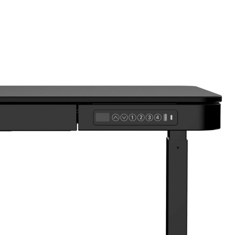 Biurko ACTIVEJET z elektryczną regulacją wysokości 140x70 ET119W-C czarny
