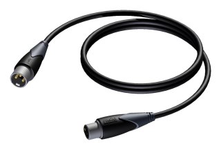 PROCAB KABEL MĘSKIE ZŁĄCZE XLR - ŻEŃSKIE ZŁĄCZE XLR ŻEŃSKIE, 10 M