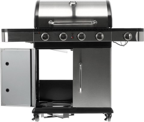 GRILL GAZOWY 4+1, STAL NIERDZEWNA 14.2KW