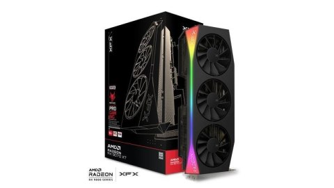 Karta graf. XFX Mercury RX 9070XT OC GAM E RGB 16GB Karta graf. XFX Mercury RX 9070XT OC GAM E RGB 16GB