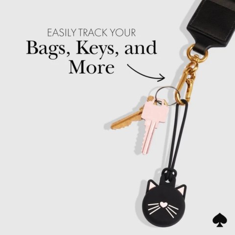 Kate Spade New York Holder - Etui ochronne brelok do Apple AirTag (Black Cat) Kate Spade New York Holder - Etui ochronne brelok do Apple AirTag (Black Cat)